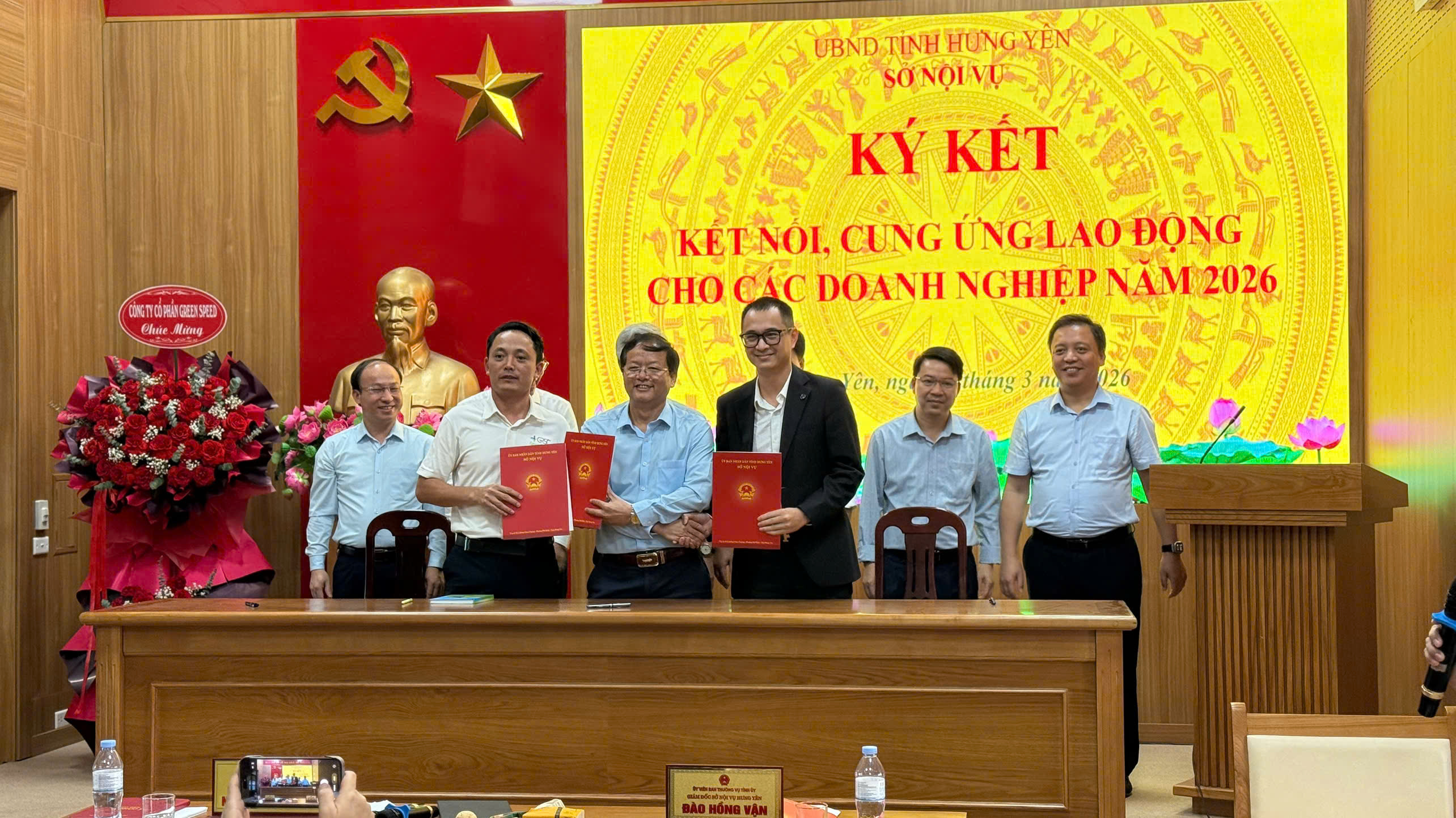 Tâm Đức tham gia hội nghị kết nối cung ứng lao động năm 2026 tại Hưng Yên